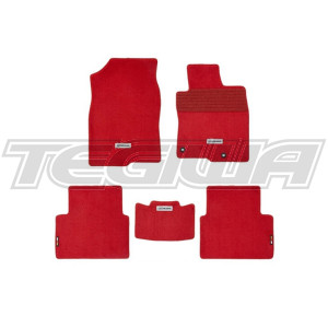 Mugen Sports Carpet Mat Set Red Honda Civic Type R FK8 17-21
