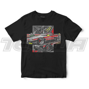 MEGA DEALS - Tegiwa Time Attack 2020 Honda NSX - Limited Edition T-Shirt - Small