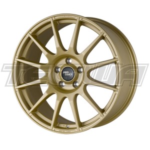 MEGA DEALS - PROTRACK Alloy Wheel ONE 18x9.5 ET25 Gold 5x120 72.6mm