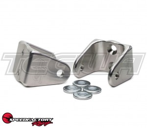 SpeedFactory Billet Honda AWD / FWD Rear Strange Engineering Shock Brackets