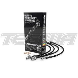 Goodridge Brake Hose Kit Black Honda Integra Type R DC2