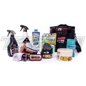Soft99 Premium Detailing Kit - Light Inc. Product Bag