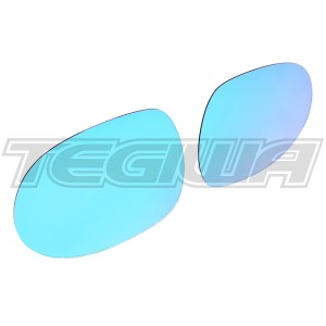SPOON SPORTS BLUE WIDE SIDE MIRROR GLASS HONDA CIVIC EG 92-95