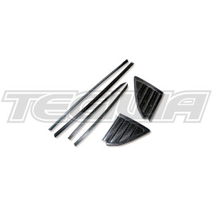 Axis Parts Carbon Window & Door Moulding Covers Toyota Supra MK5 A90