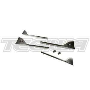 Axis Parts Carbon Side Skirt Spats 6 Pcs Toyota Supra MK5 A90