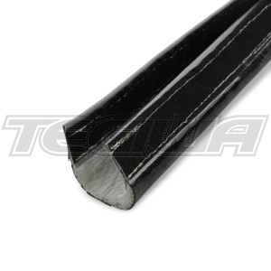 TEGIWA SILICONE COATED FIBREGLASS VELCRO HEAT SLEEVE 25MM ID 1M LONG