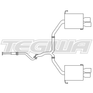 Revel Medallion Touring-S Exhaust System Subaru Impreza WRX / Sti 15-17