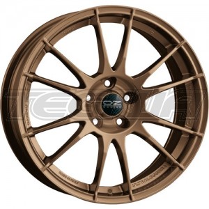 OZ RACING ULTRALEGGERA MATT BRONZE ALLOY WHEEL 17X8 ET35 5X100