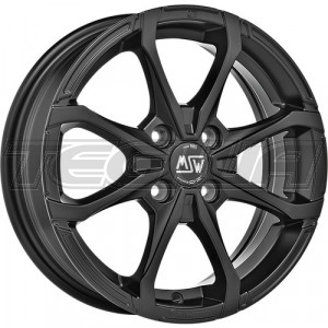 MEGA DEALS - MSW Avantgarde X4 Alloy Wheel 14x5.5 ET40 4x100 Matt Black
