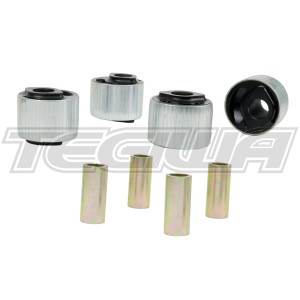 Whiteline Control Arm Bushing 2deg Caster Adjustment Heavily Voided Toyota Land Cruiser HDJ80 90-01
