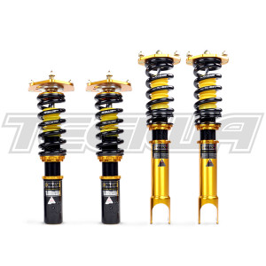 YELLOW SPEED RACING YSR PREMIUM COMPETITION COILOVERS HONDA CIVIC CRX 89-91 FORK TYPE