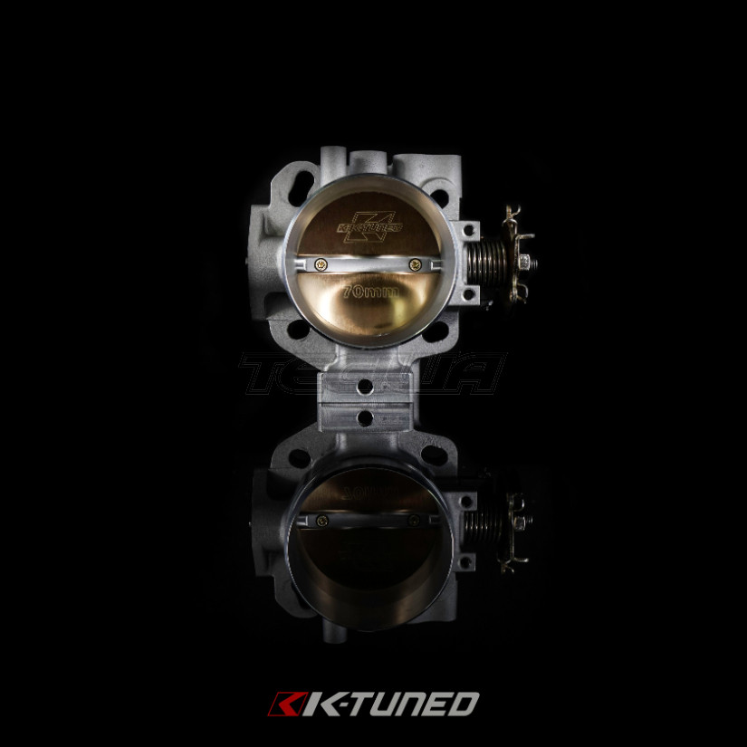 K-Tuned 70mm Cast Throttle Body Dual PRB/RBC Bolt Pattern Tegiwa Imports